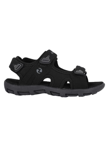 Zigzag Sandalen "Tanaka" in Schwarz