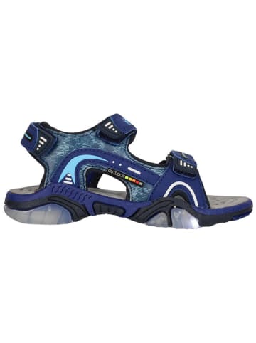 Zigzag Sandalen "Glauce" in Blau