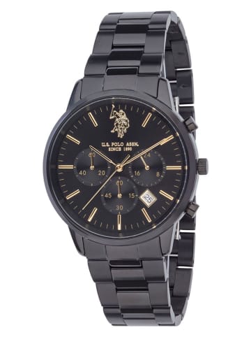 U.S. Polo Assn. Chronograf w kolorze czarnym