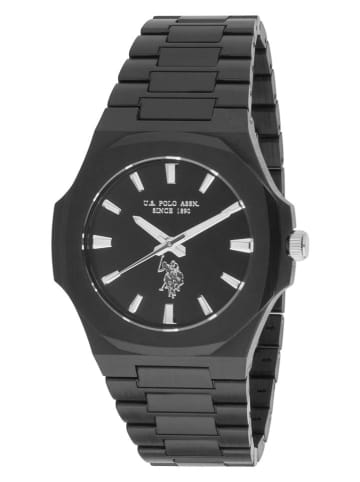 U.S. Polo Assn. Zegarek kwarcowy w kolorze czarnym