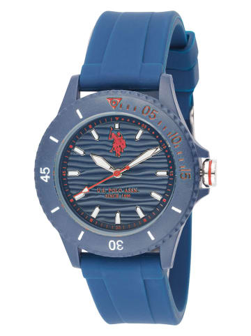 U.S. Polo Assn. Zegarek kwarcowy w kolorze niebieskim