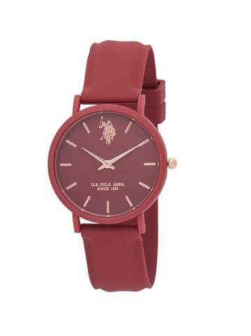 U.S. Polo Assn. Zegarek kwarcowy w kolorze bordowym