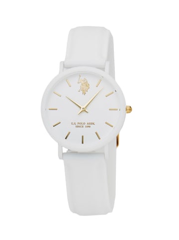 U.S. Polo Assn. Zegarek kwarcowy w kolorze białym