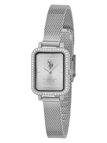 U.S. Polo Assn. Quarzuhr in Silber
