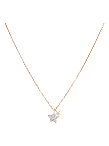 U.S. Polo Assn. Pozłacany naszyjnik z zawieszkami - dł. 40 cm