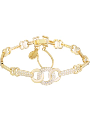 U.S. Polo Assn. Vergold. Armkette mit Schmuckelementen