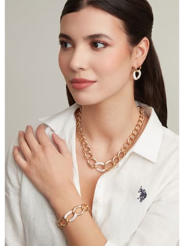 U.S. Polo Assn. Vergold. Armkette mit Schmuckelement