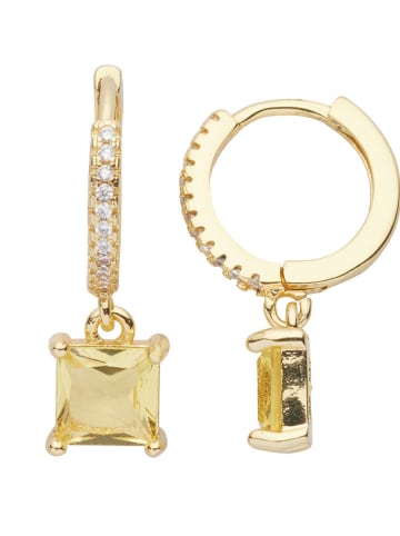 U.S. Polo Assn. Vergold. Creolen mit Kristalle