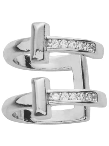 U.S. Polo Assn. Beschicht. Earcuff mit Kristallen