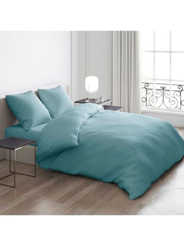Cacharel Satijnen beddengoedset turquoise