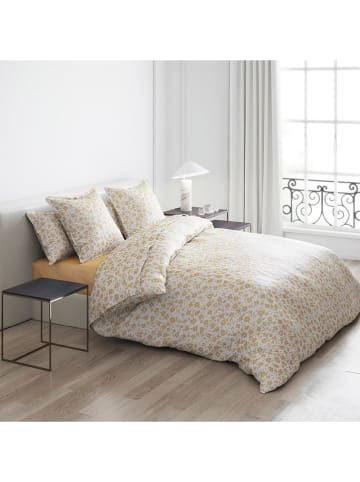 Cacharel Satijnen beddengoedset "Eglantine" geel
