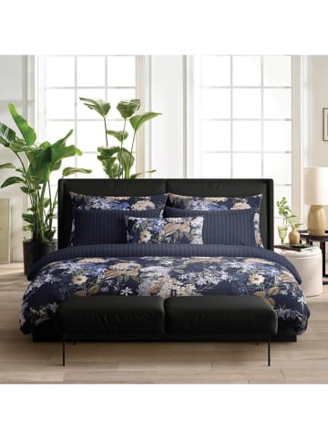 Cacharel textiles Satijnen beddengoedset donkerblauw/blauw