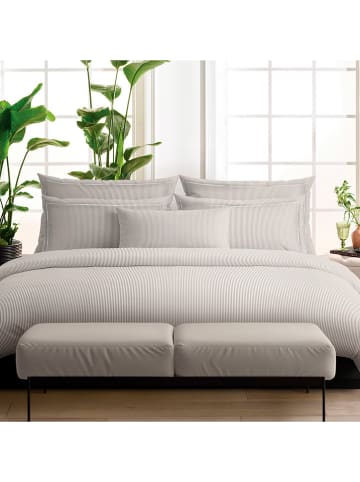 Cacharel textiles Perkal-Bettlaken in Taupe