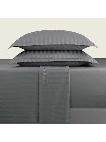 Cacharel textiles 4-częściowy zestaw satynowy w kolorze szarym