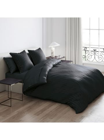 Cacharel textiles Satin-Bettwäsche-Set  in Schwarz
