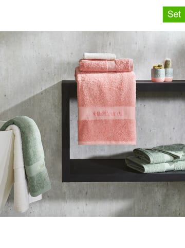 Cacharel 4-delige set: washandjes "Almond" groen