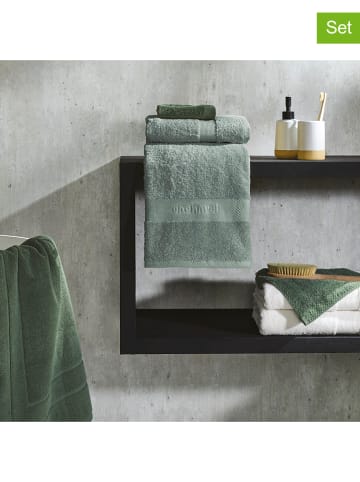 Cacharel 4-delige set: handdoeken groen