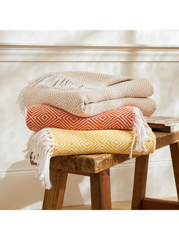 Cacharel textiles Plaid "Florence" in Gelb