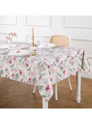 Cacharel textiles Tischdecke in Hellgrau/ Lila