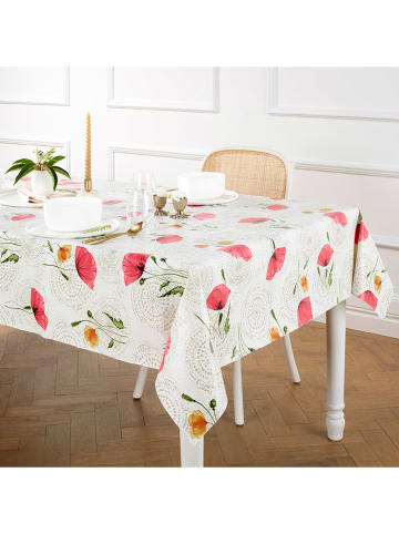 Cacharel textiles Tischdecke in Weiß/ Pink