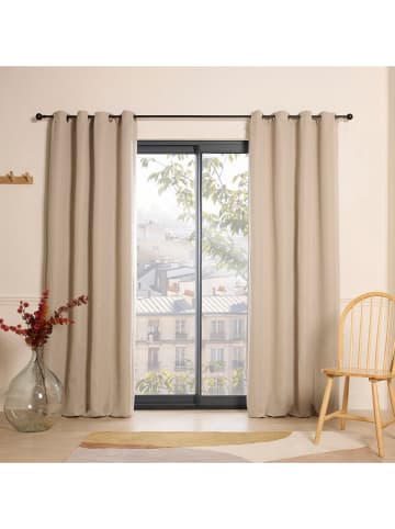Cacharel textiles Vorhang "Capri" in Taupe