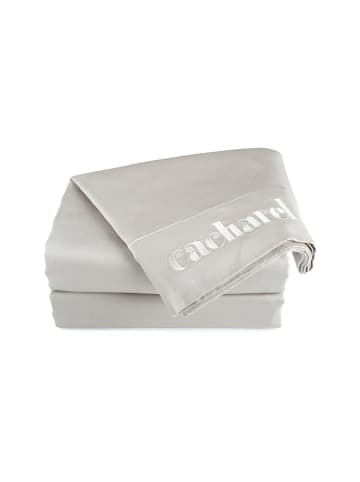 Cacharel textiles Satin-Bettlaken in Taupe