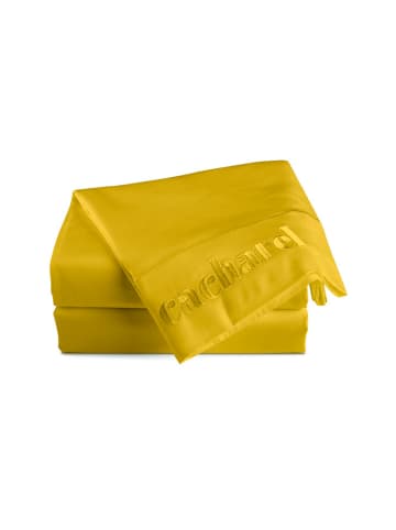 Cacharel textiles Satijnen bedlaken geel