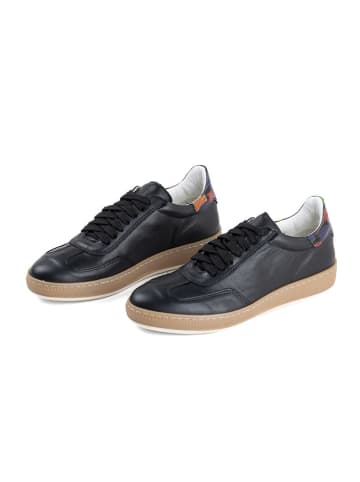 Anna Morellini Leren sneakers "Monnia" zwart