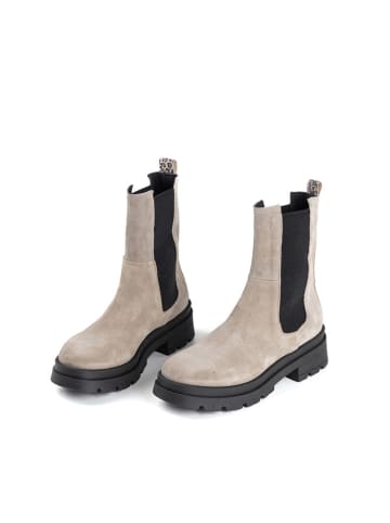 Anna Morellini Leder-Chelsea-Boots "Panomena" in Beige