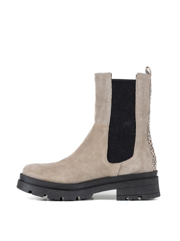 Anna Morellini Leren chelseaboots "Panomena" beige
