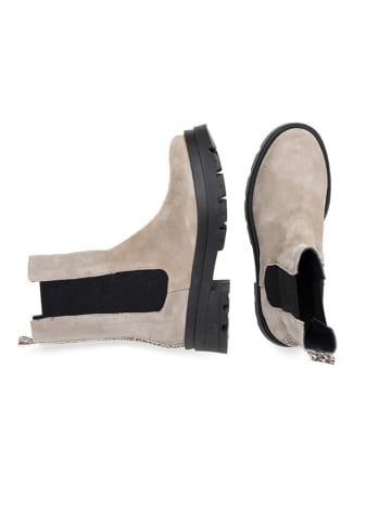 Anna Morellini Leren chelseaboots "Panomena" beige