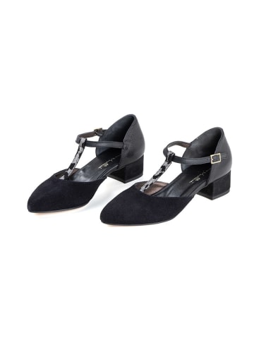 Anna Morellini Leder-Pumps "Laerta" in Schwarz
