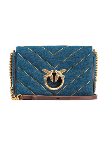 Pinko Umhängetasche in Blau - (B)25 x (H)16 x (T)9 cm