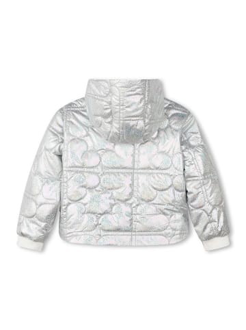 Billieblush Kurtka pikowana w kolorze srebrnym