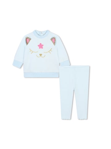Billieblush 2-delige outfit lichtblauw