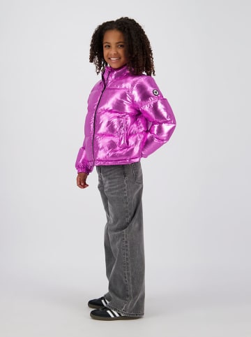 Vingino Doorgestikte jas paars