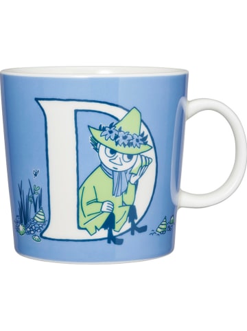 Moomin Jumbotasse "D" in Blau - 400 ml