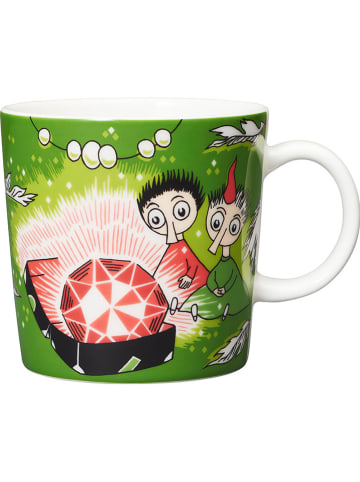 Moomin Kubek "Thingumy and Bob" w kolorze zielonym - 300 ml