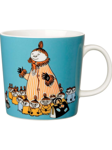 Moomin Kubek "Mymbles mother" w kolorze niebieskim - 300 ml