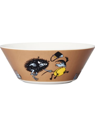 Moomin Miska "Hemulen" w kolorze jasnobrązowym - Ø 15 cm