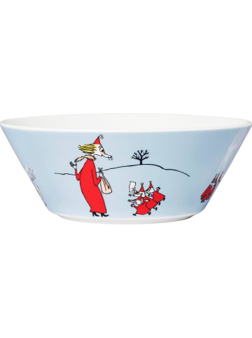 Moomin Miska "Fillyjonk" w kolorze błękitnym - Ø 15 cm
