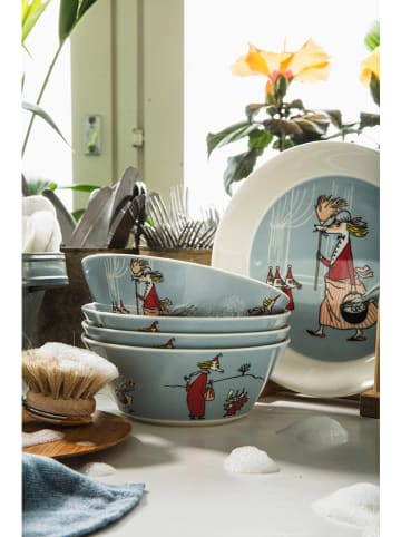 Moomin Miska "Fillyjonk" w kolorze błękitnym - Ø 15 cm