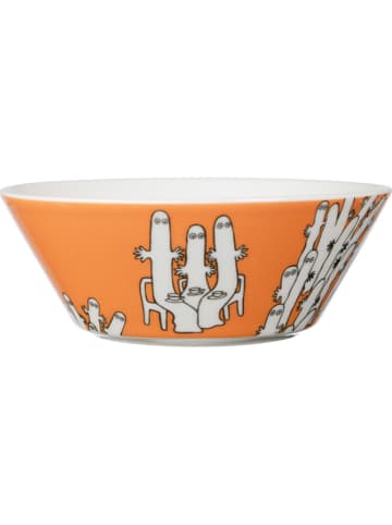Moomin Schale ''Hattivatit'' in Orange - Ø 15 cm