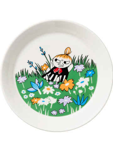Moomin Talerzyk deserowy "Littly My" w kolorze białym ze wzorem - Ø 19 cm
