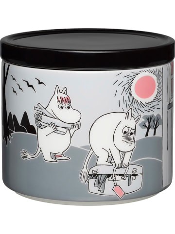 Moomin Vorratsbehälter ''Adventure Move'' in Schwarz/ Grau - 700 ml