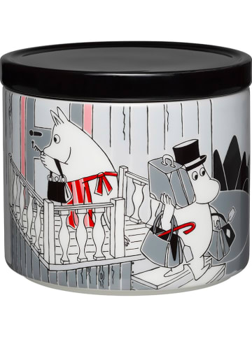 Moomin Vorratsbehälter ''Adventure Move'' in Schwarz/ Grau - 700 ml