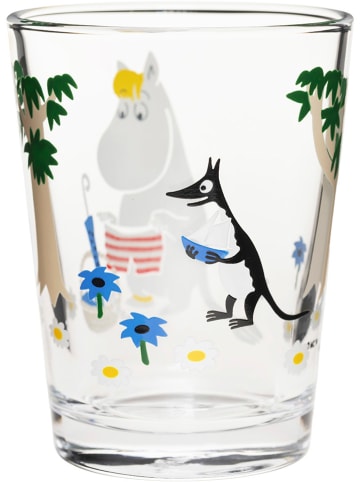 Moomin Szklanka "Going on vacation" ze wzorem - 220 ml