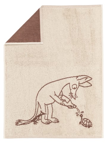 Moomin Ręcznik "The Sniff" w kolorze beżowym do rąk - 70 x 50 cm