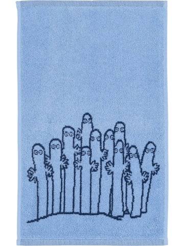 Moomin Gastendoek "The Hattifat" lichtblauw/blauw- (L)50 x (B)30 cm