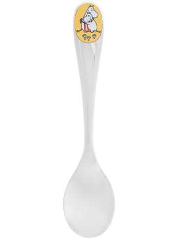 Moomin Koffielepel "Hugging" zilverkleurig - (L)13 cm